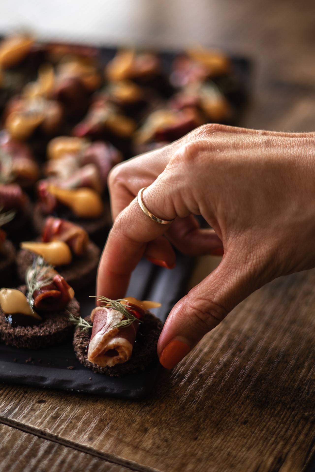 Bouchées apéritives l Manoir de Kerhuel 