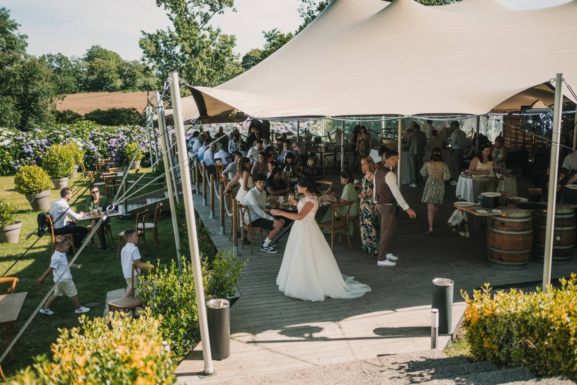 Retour de noces l Manoir de Kerhuel 