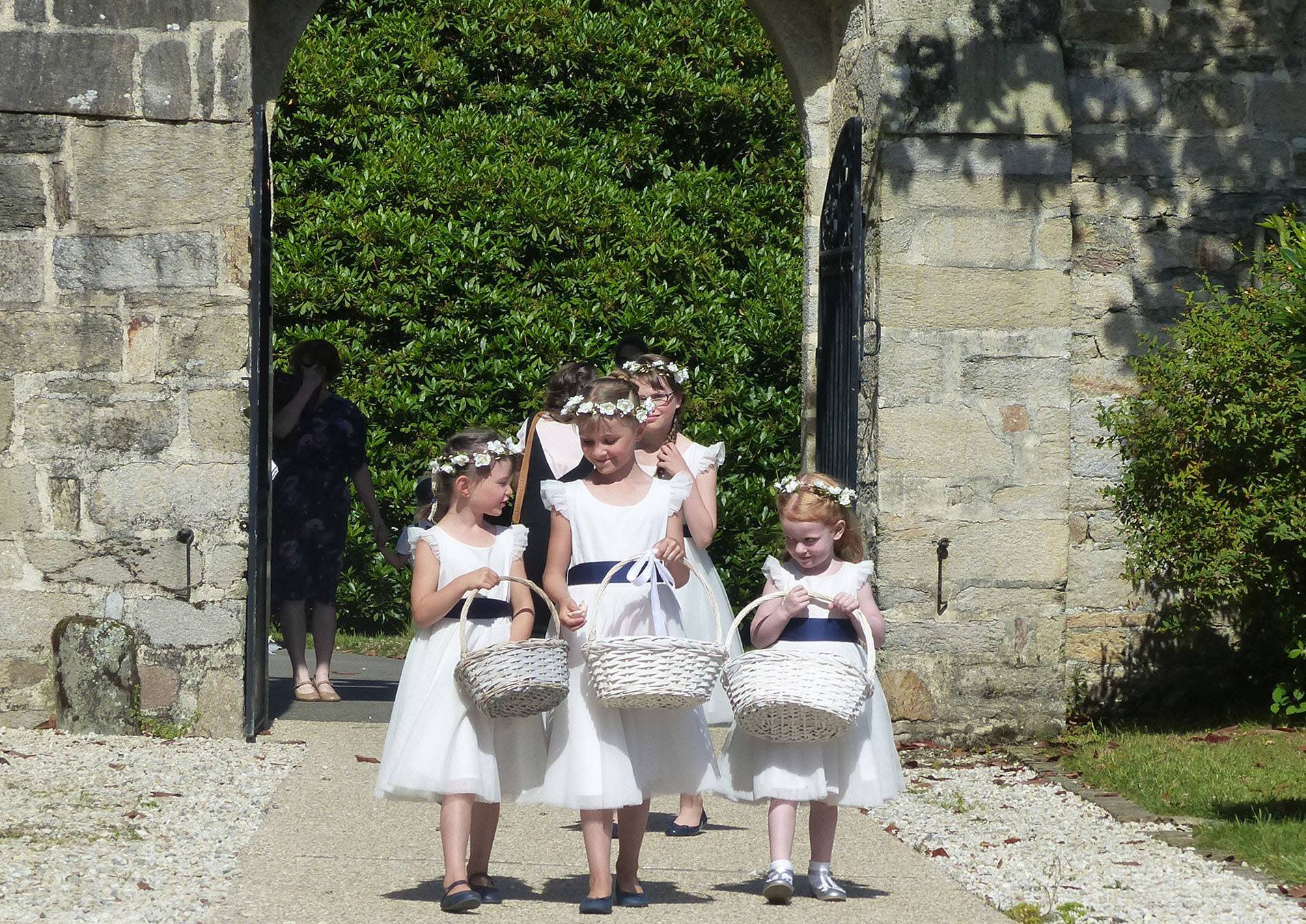 Les enfants à votre mariage l Manoir de Kerhuel